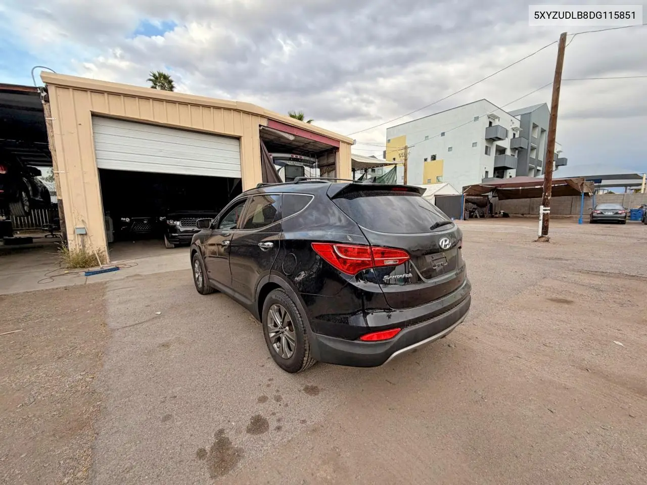 5XYZUDLB8DG115851 2013 Hyundai Santa Fe Sport 2.4L