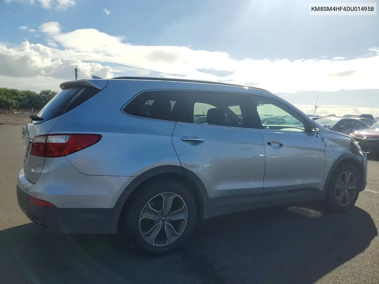 KM8SM4HF4DU014958 2013 Hyundai Santa Fe Gls