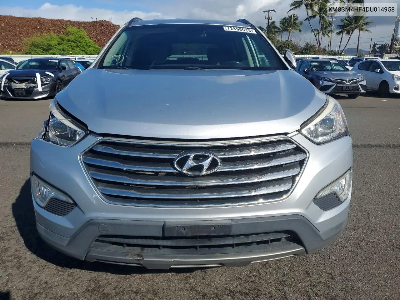 KM8SM4HF4DU014958 2013 Hyundai Santa Fe Gls