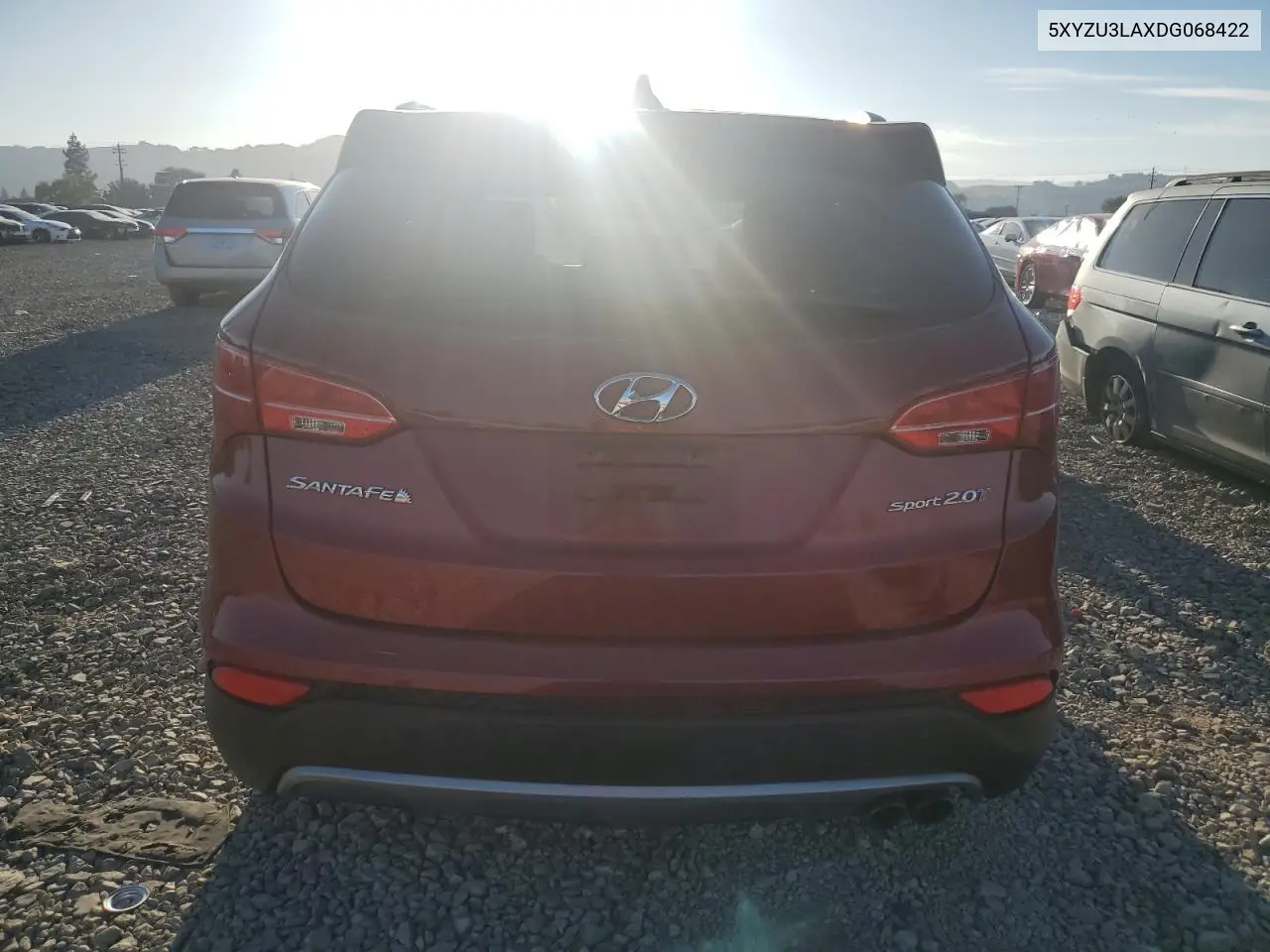 5XYZU3LAXDG068422 2013 Hyundai Santa Fe Sport