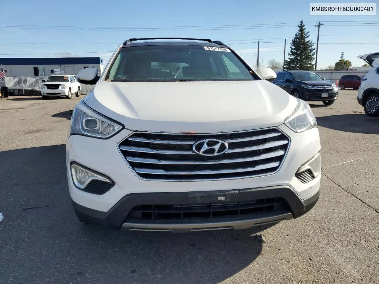 KM8SRDHF6DU000481 2013 Hyundai Santa Fe Limited