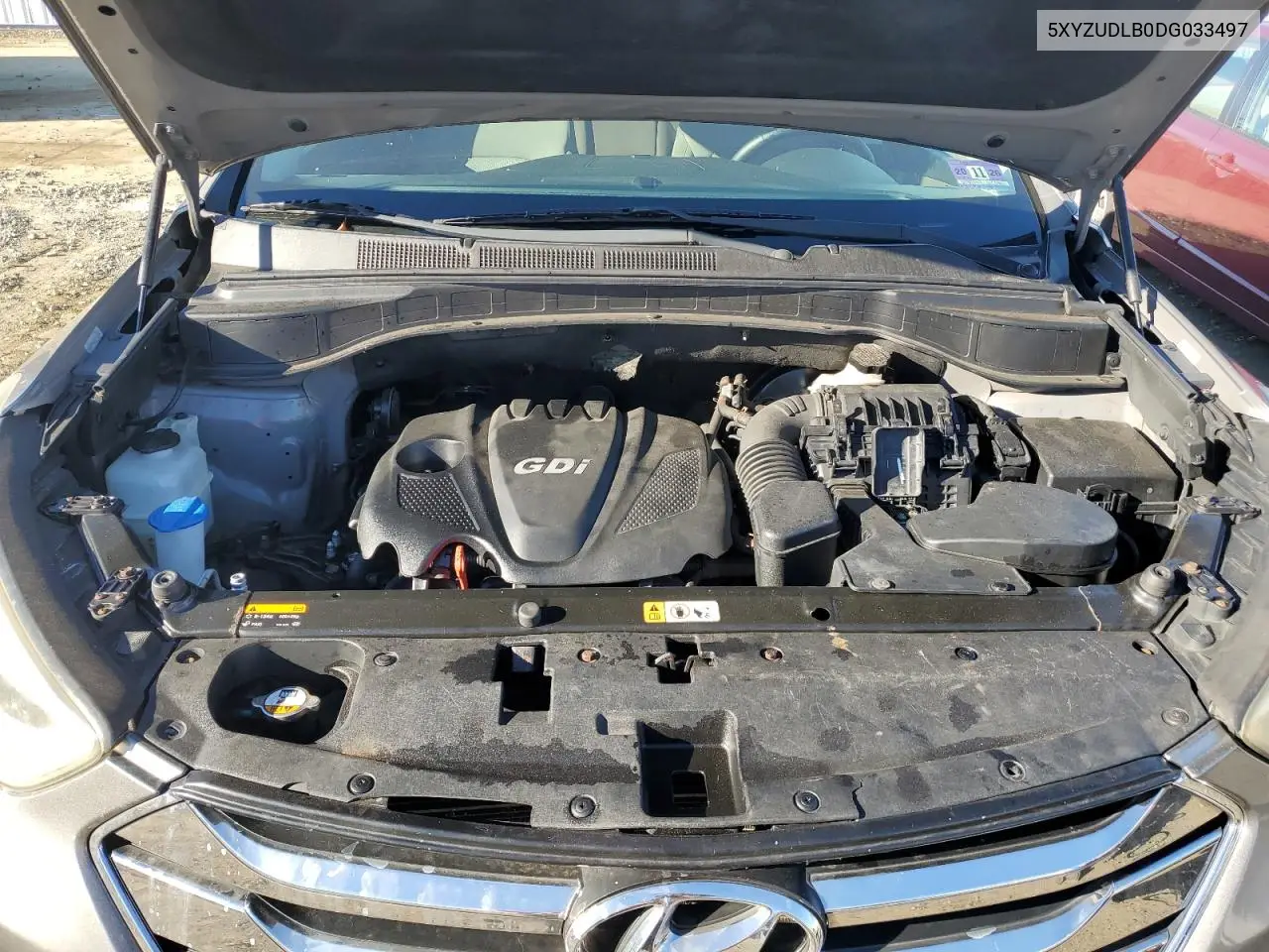 5XYZUDLB0DG033497 2013 Hyundai Santa Fe Sport