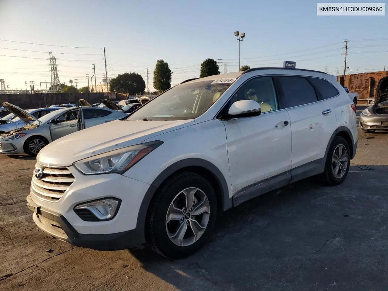 KM8SN4HF3DU009960 2013 Hyundai Santa Fe Gls