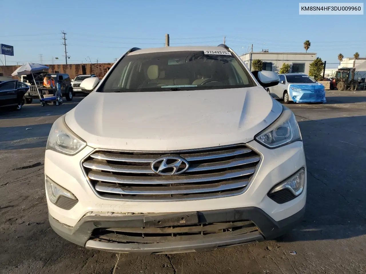KM8SN4HF3DU009960 2013 Hyundai Santa Fe Gls