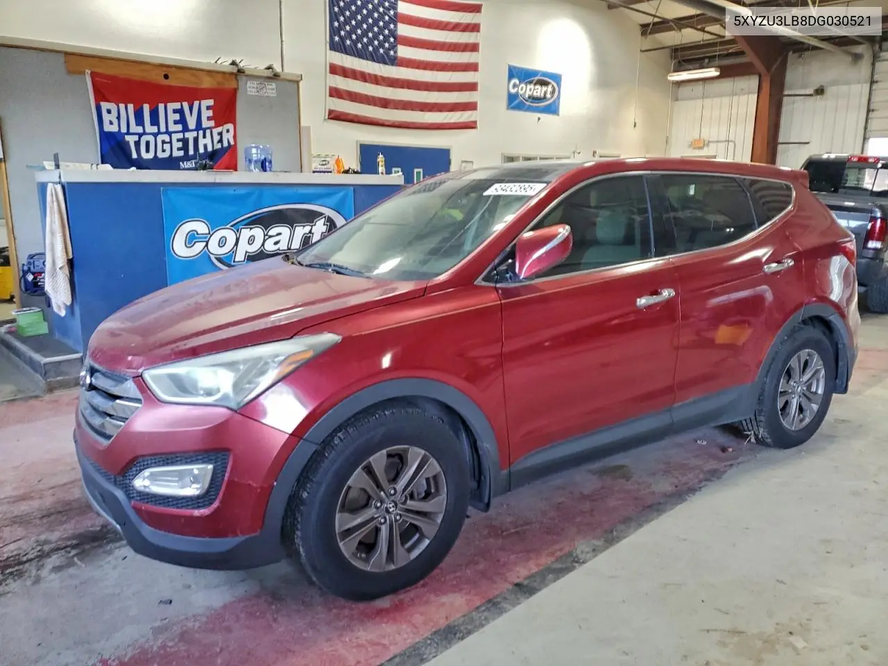 5XYZU3LB8DG030521 2013 Hyundai Santa Fe Sport