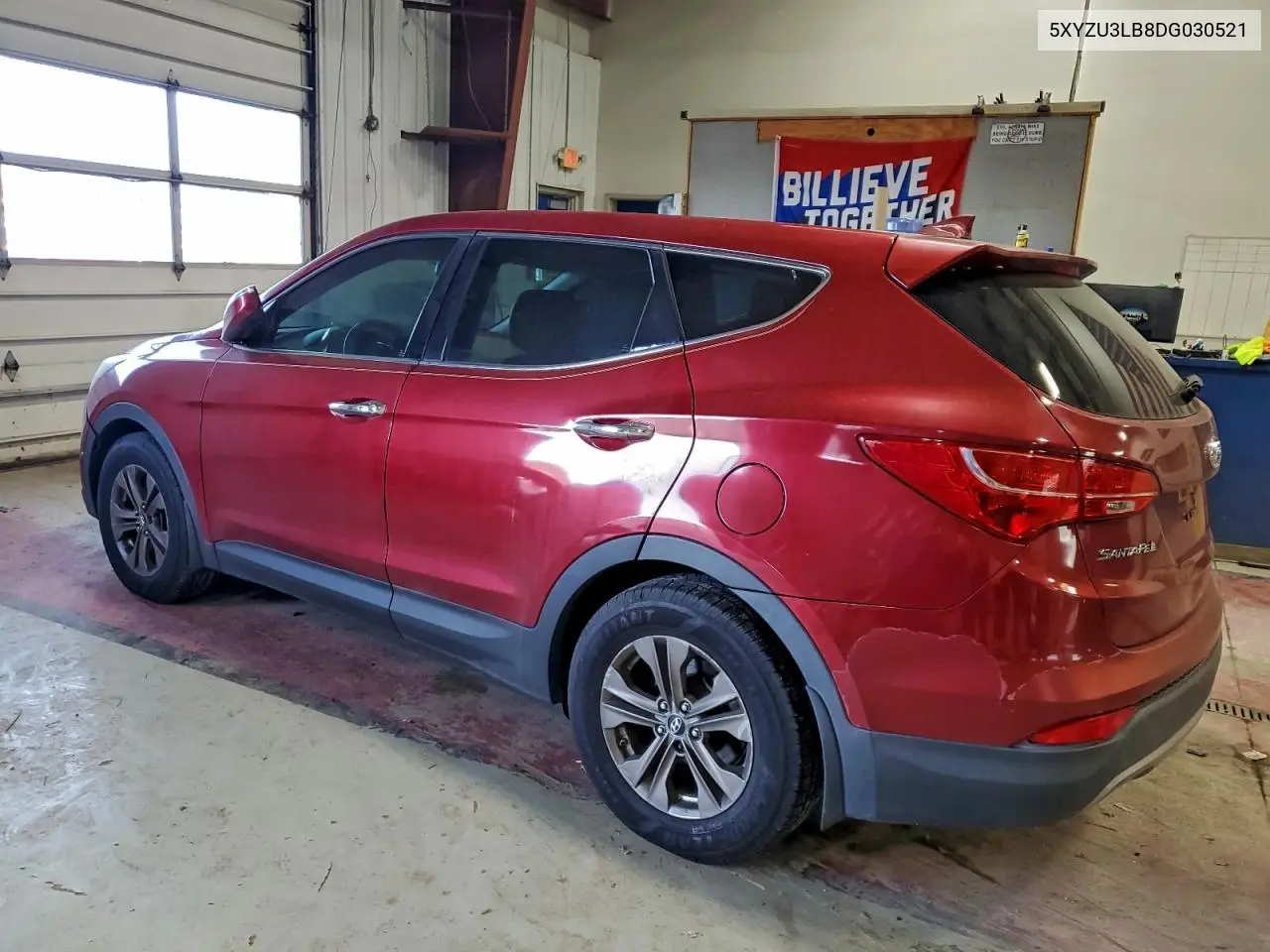 5XYZU3LB8DG030521 2013 Hyundai Santa Fe Sport
