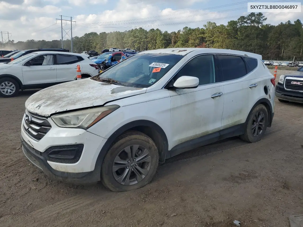 5XYZT3LB8DG046897 2013 Hyundai Santa Fe Sport