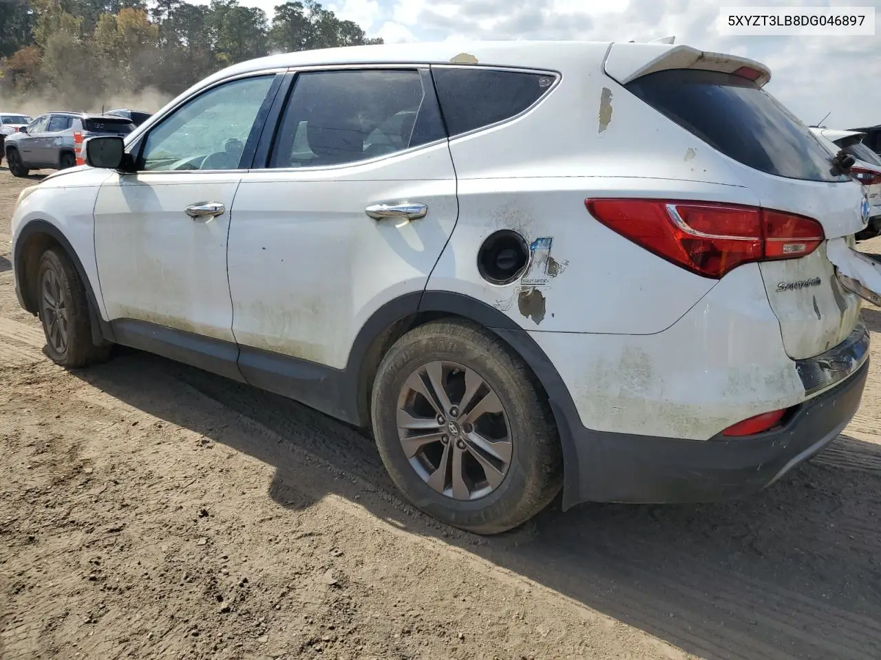 5XYZT3LB8DG046897 2013 Hyundai Santa Fe Sport