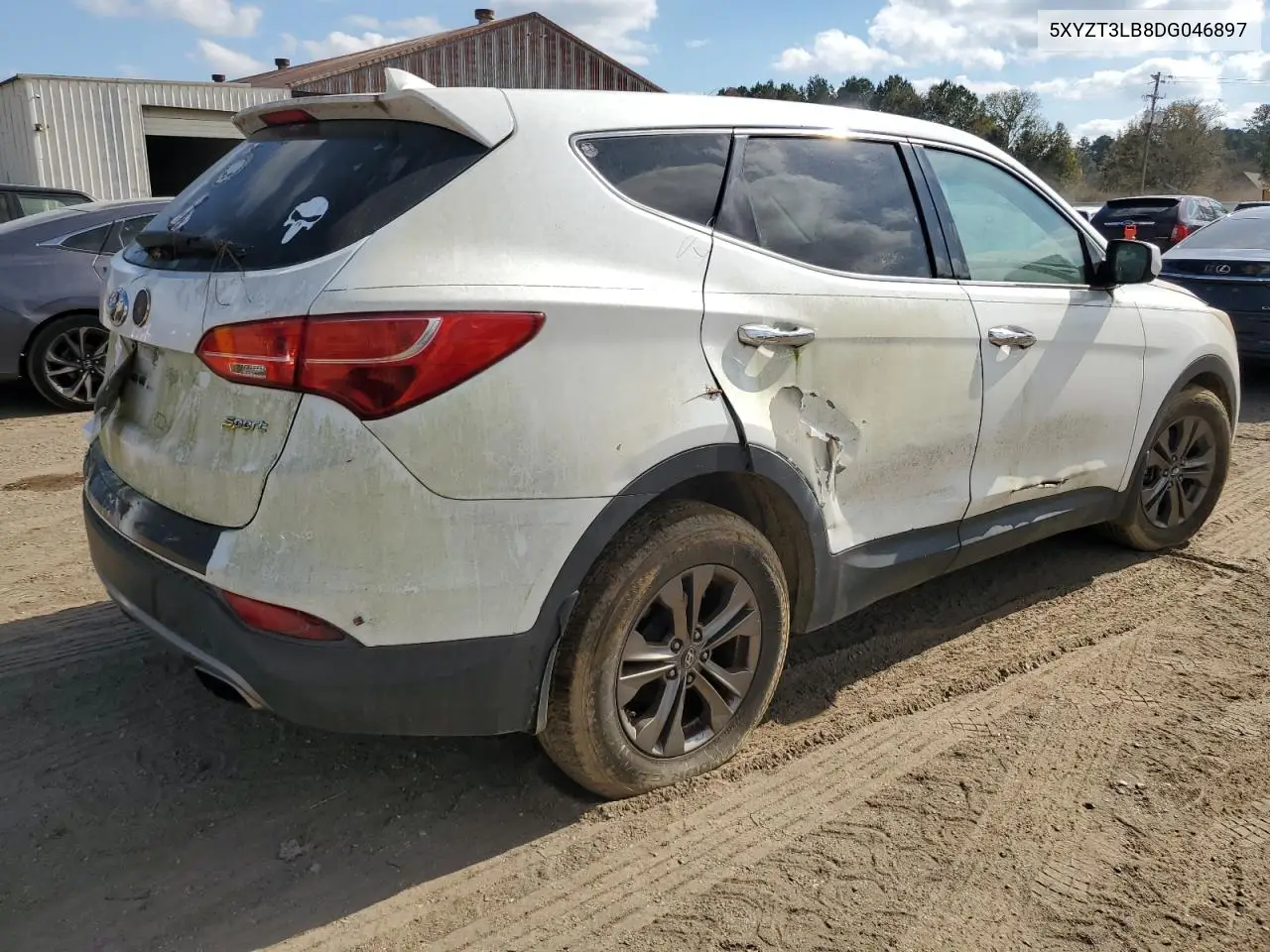 5XYZT3LB8DG046897 2013 Hyundai Santa Fe Sport