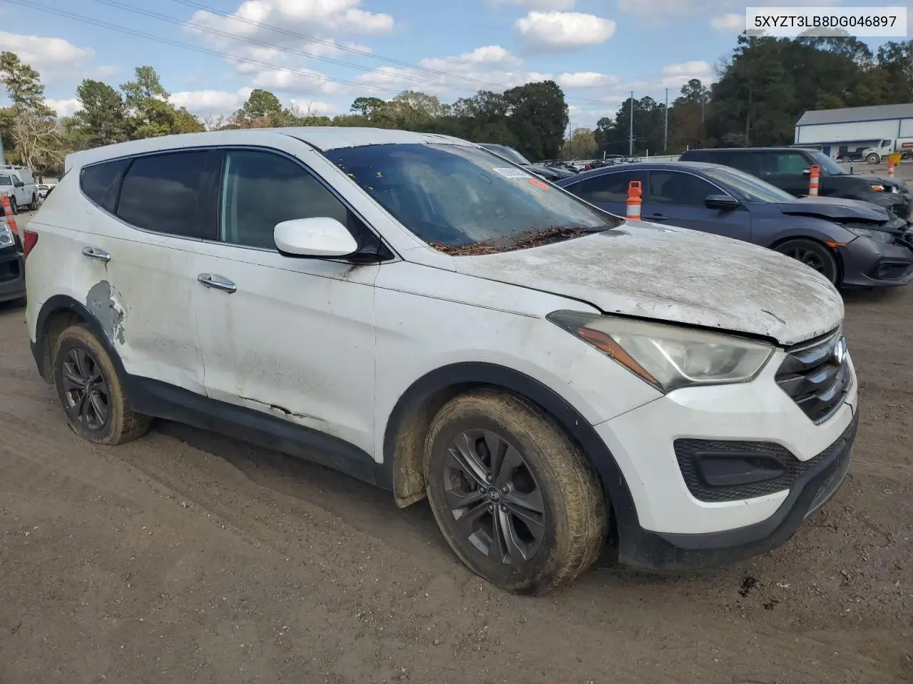 5XYZT3LB8DG046897 2013 Hyundai Santa Fe Sport