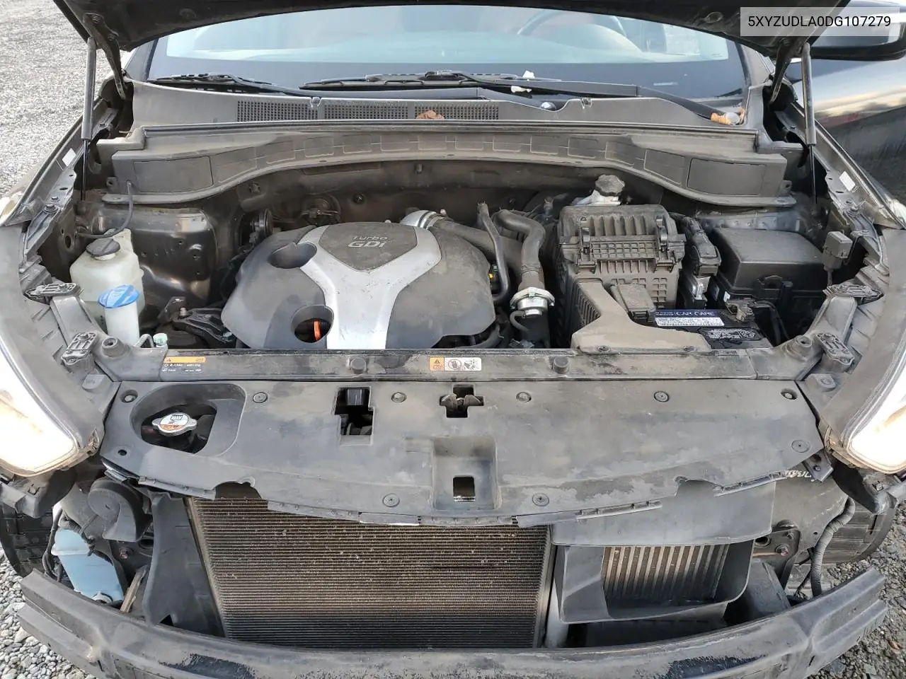 5XYZUDLA0DG107279 2013 Hyundai Santa Fe Sport