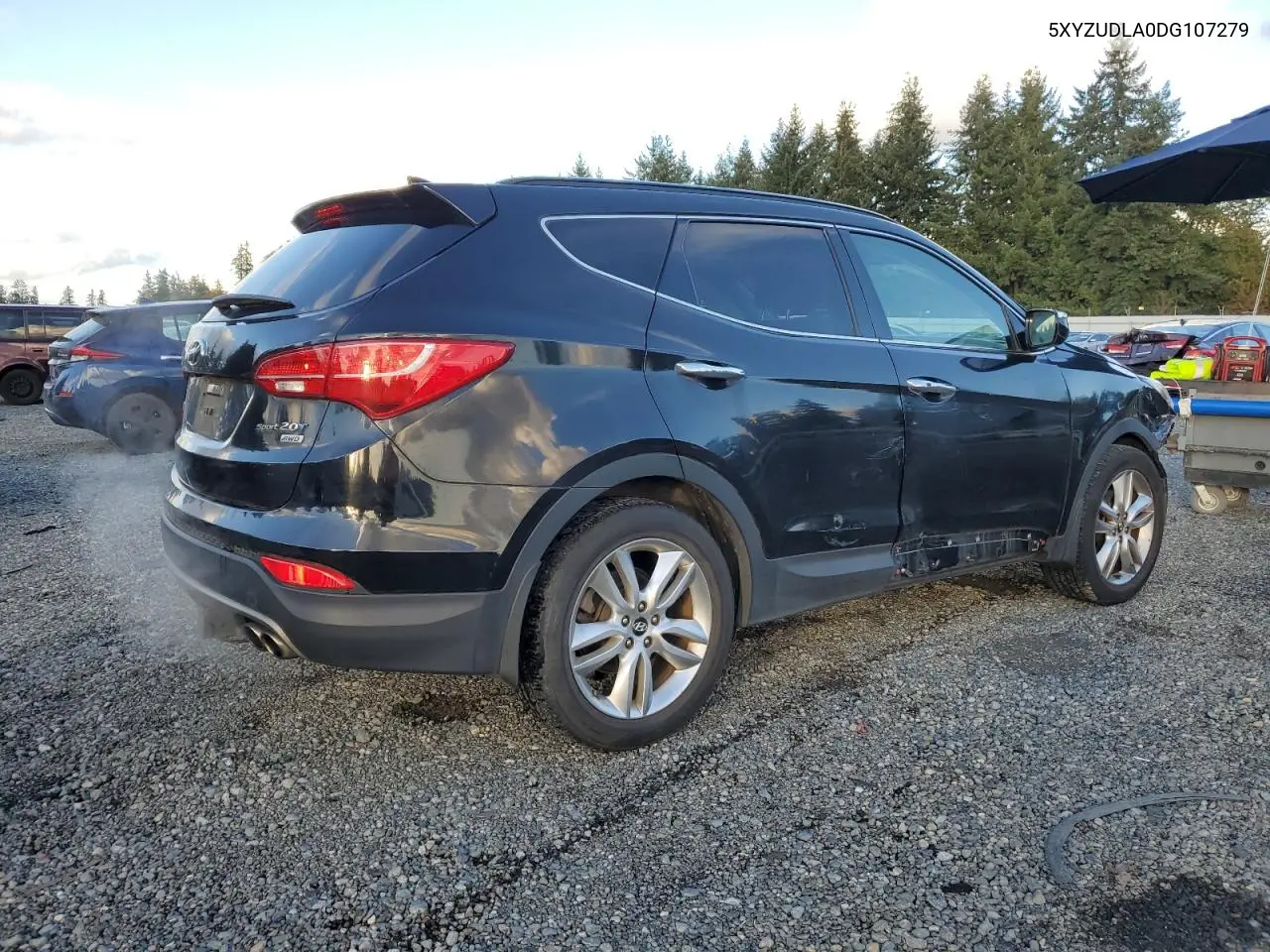 5XYZUDLA0DG107279 2013 Hyundai Santa Fe Sport