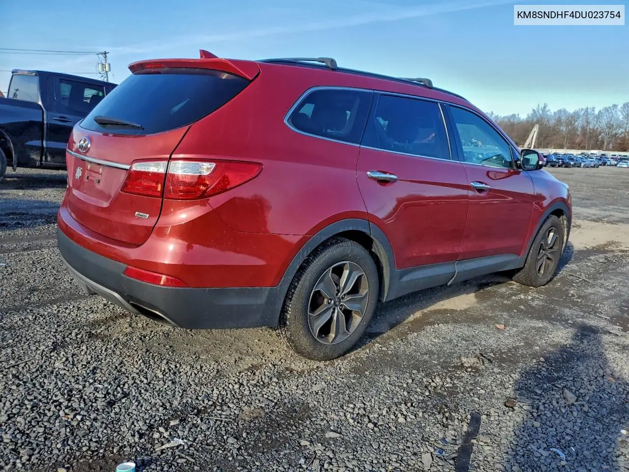 KM8SNDHF4DU023754 2013 Hyundai Santa Fe Gls