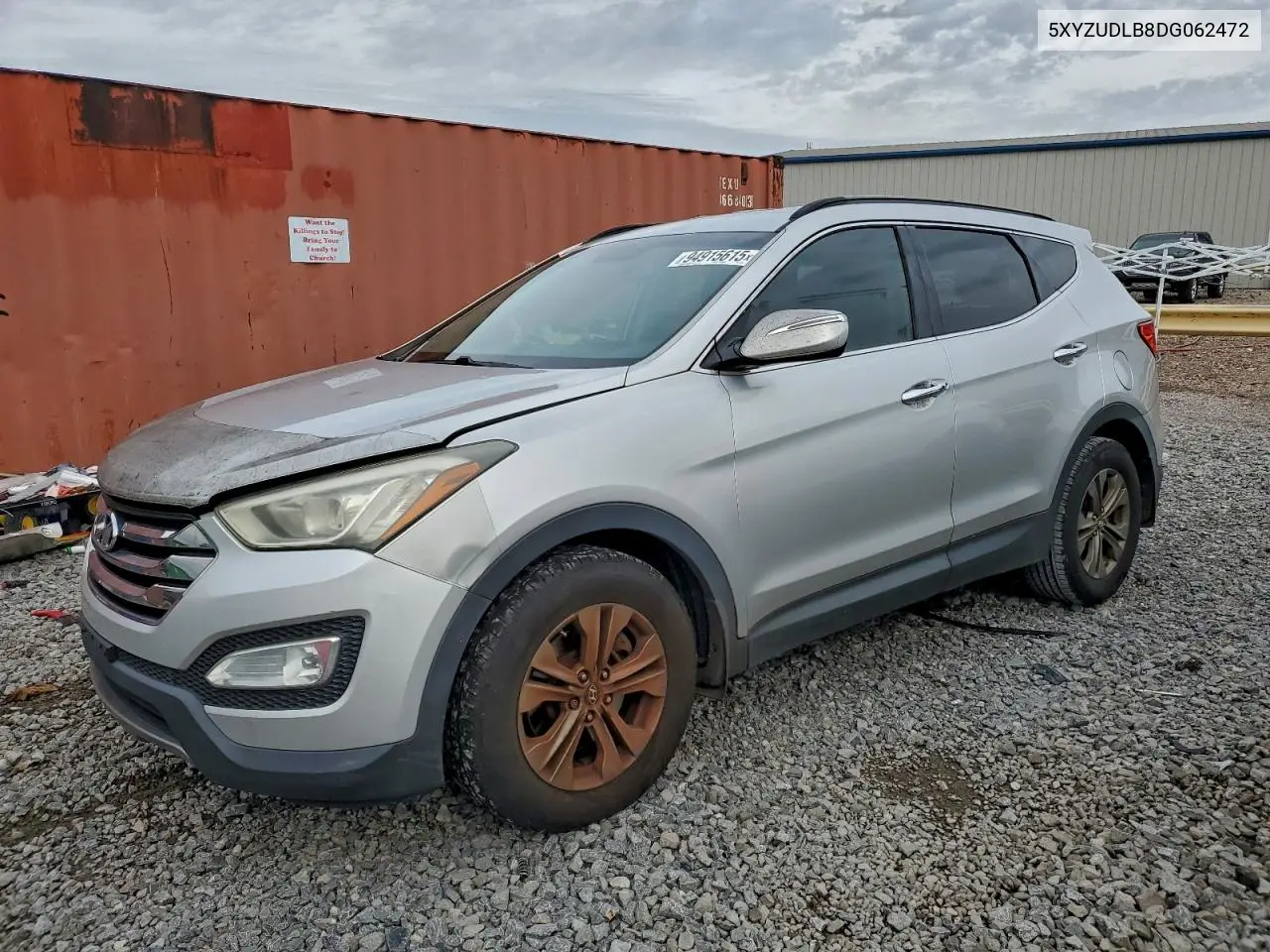 5XYZUDLB8DG062472 2013 Hyundai Santa Fe Sport