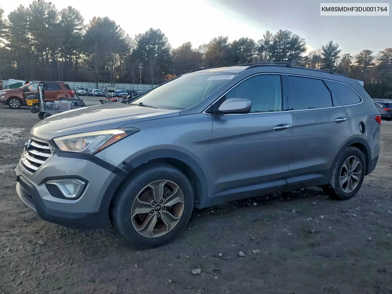 KM8SMDHF3DU001764 2013 Hyundai Santa Fe Gls