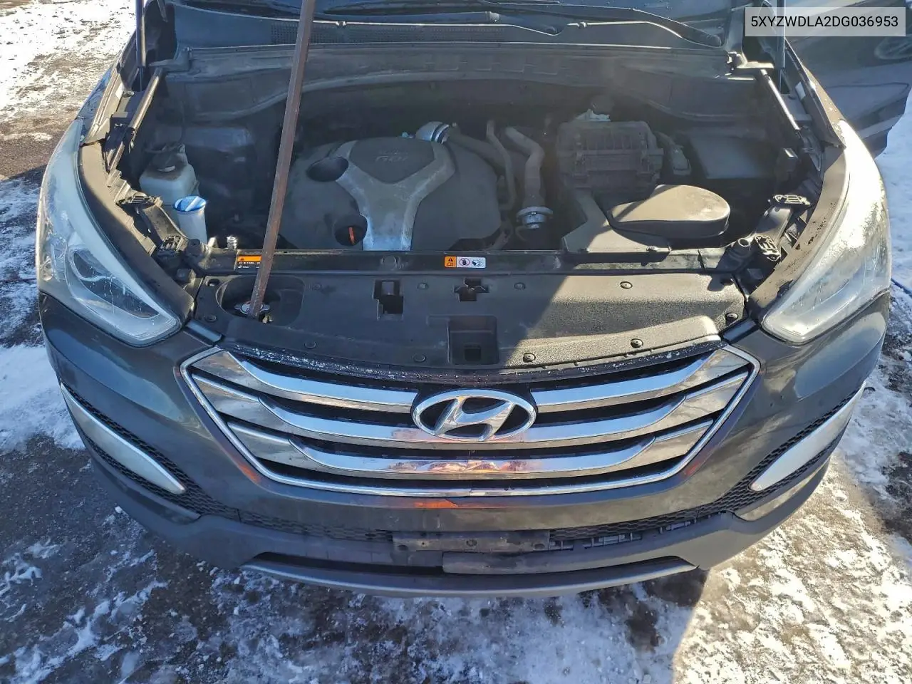 5XYZWDLA2DG036953 2013 Hyundai Santa Fe Sport