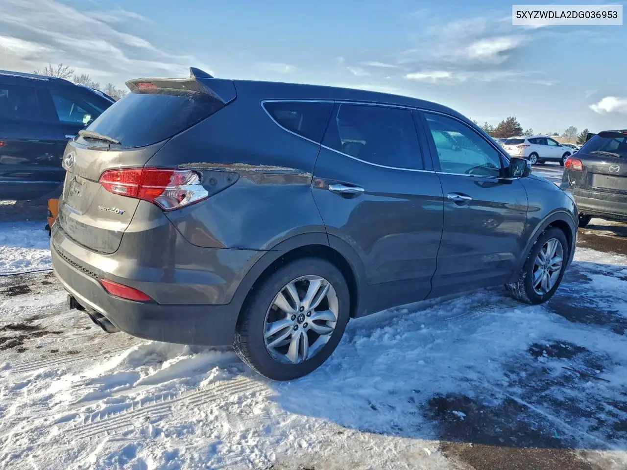 5XYZWDLA2DG036953 2013 Hyundai Santa Fe Sport