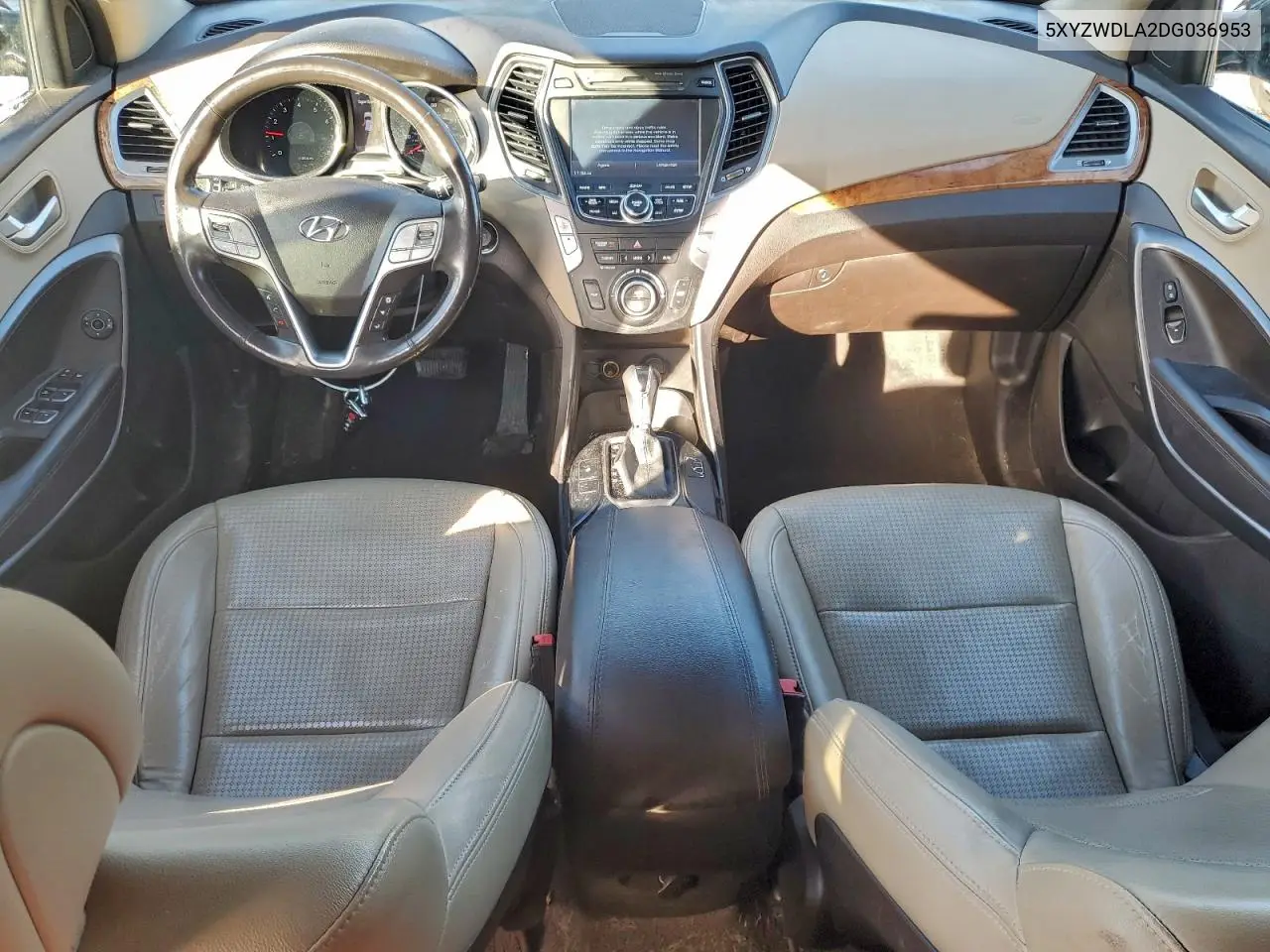 5XYZWDLA2DG036953 2013 Hyundai Santa Fe Sport