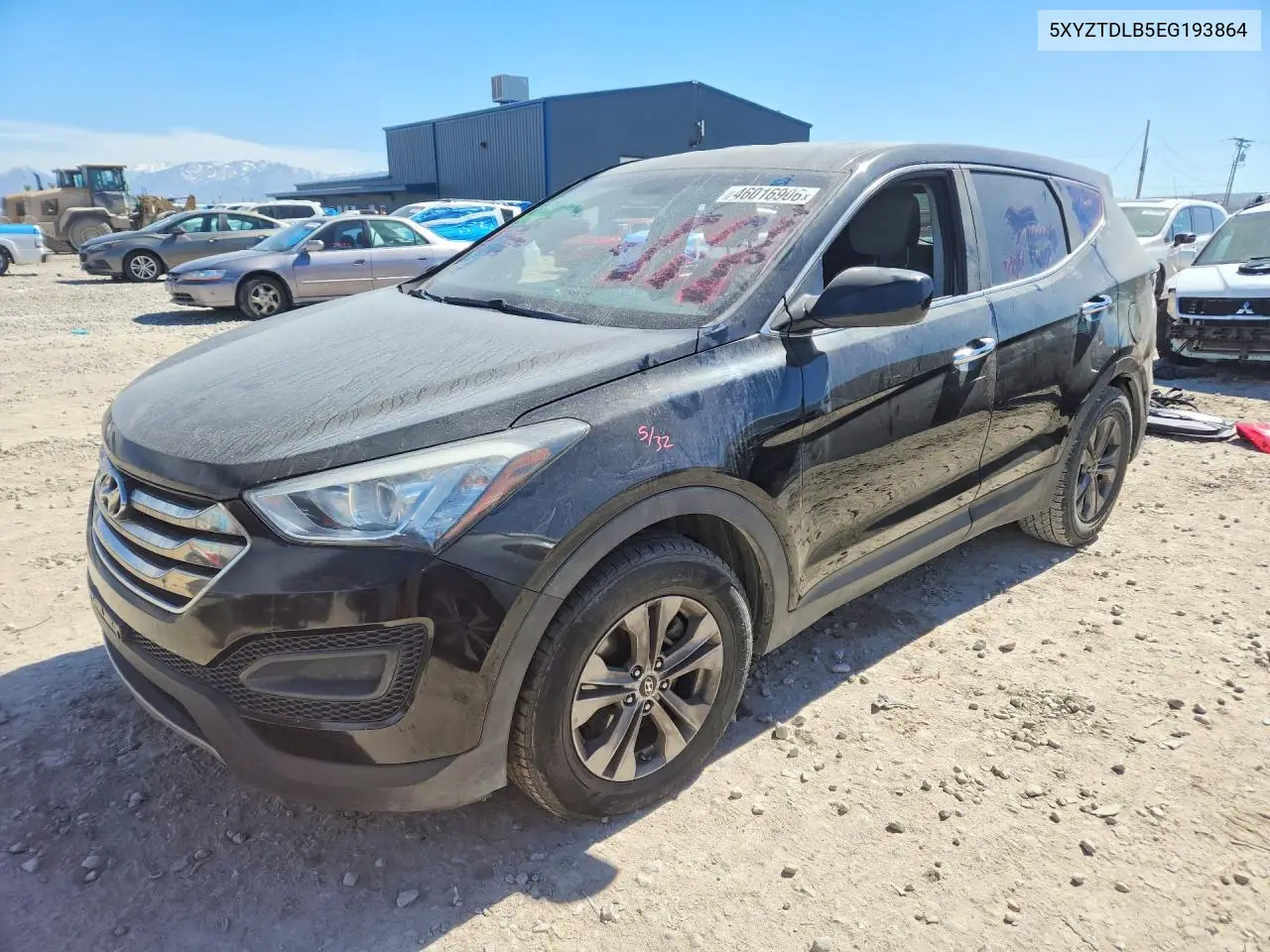 5XYZTDLB5EG193864 2014 Hyundai Santa Fe Sport 2.4L