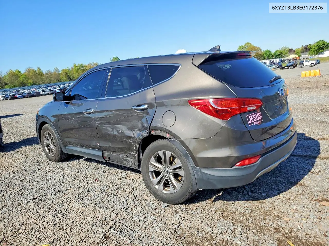 5XYZT3LB3EG172876 2014 Hyundai Santa Fe Sport 2.4L