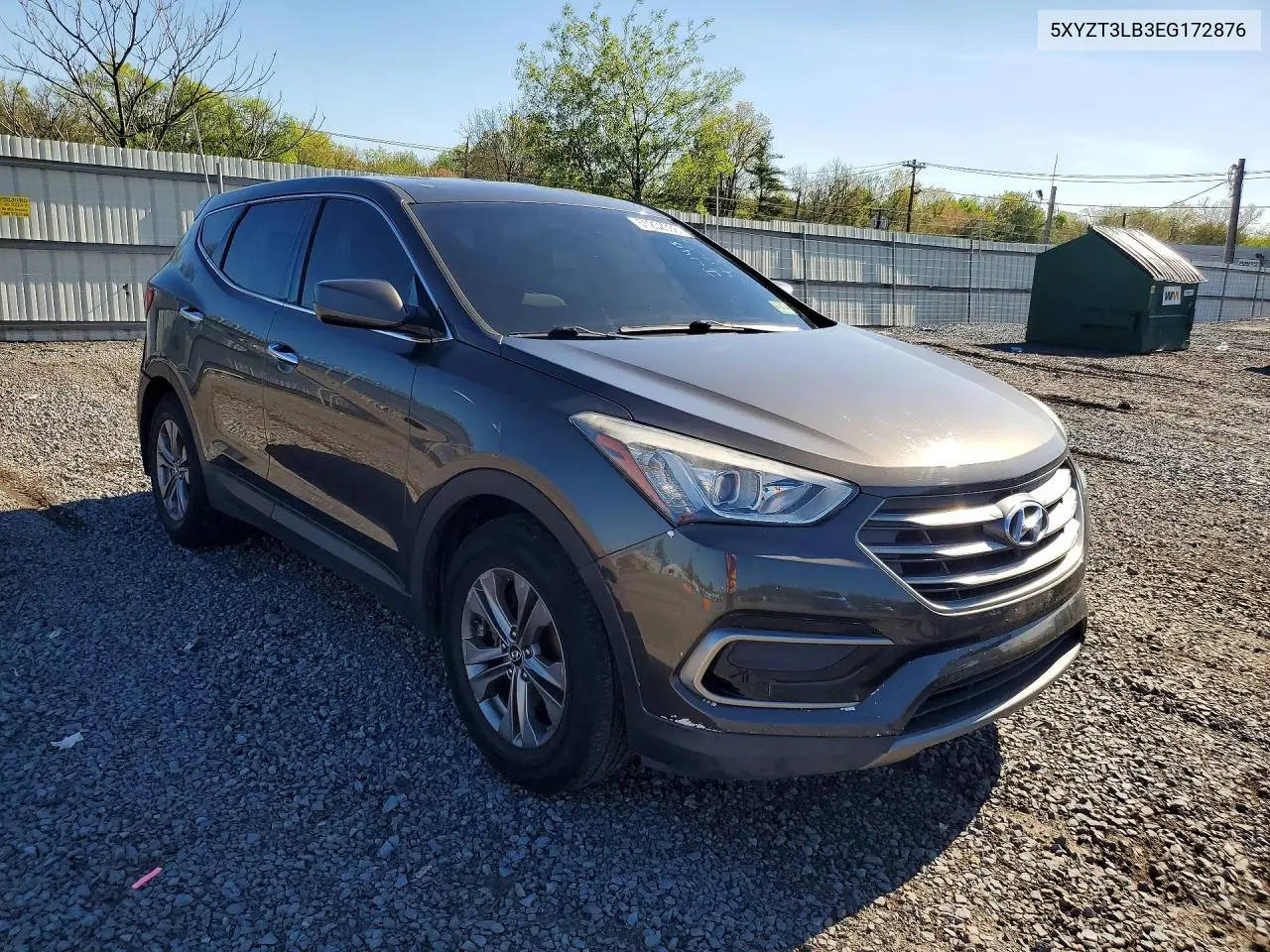 5XYZT3LB3EG172876 2014 Hyundai Santa Fe Sport 2.4L