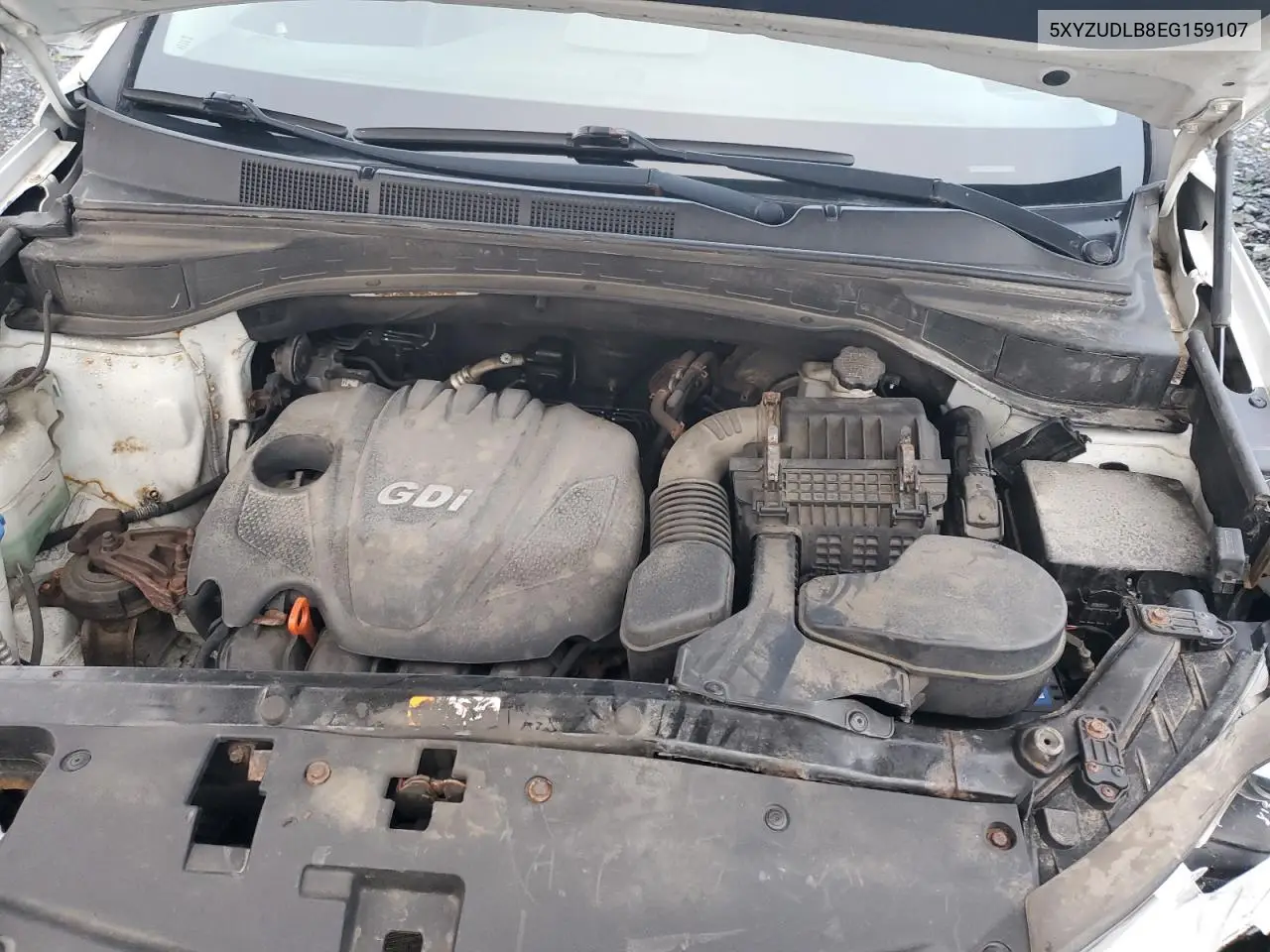 5XYZUDLB8EG159107 2014 Hyundai Santa Fe Sport