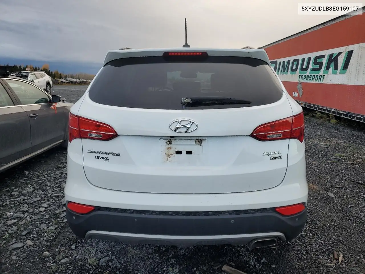 5XYZUDLB8EG159107 2014 Hyundai Santa Fe Sport