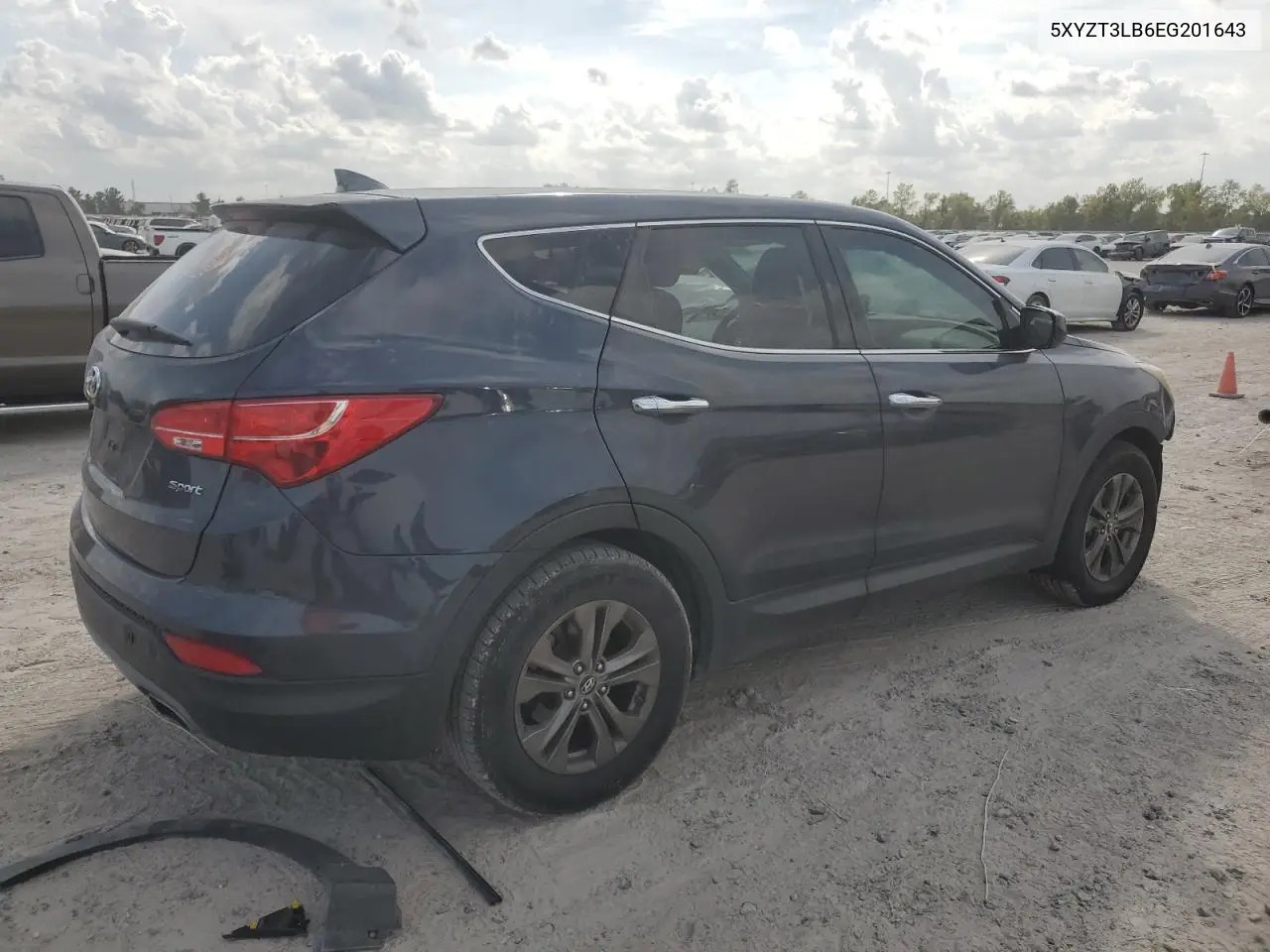 5XYZT3LB6EG201643 2014 Hyundai Santa Fe Sport