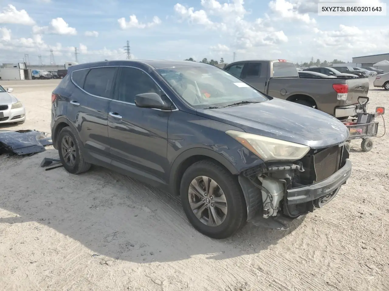 5XYZT3LB6EG201643 2014 Hyundai Santa Fe Sport