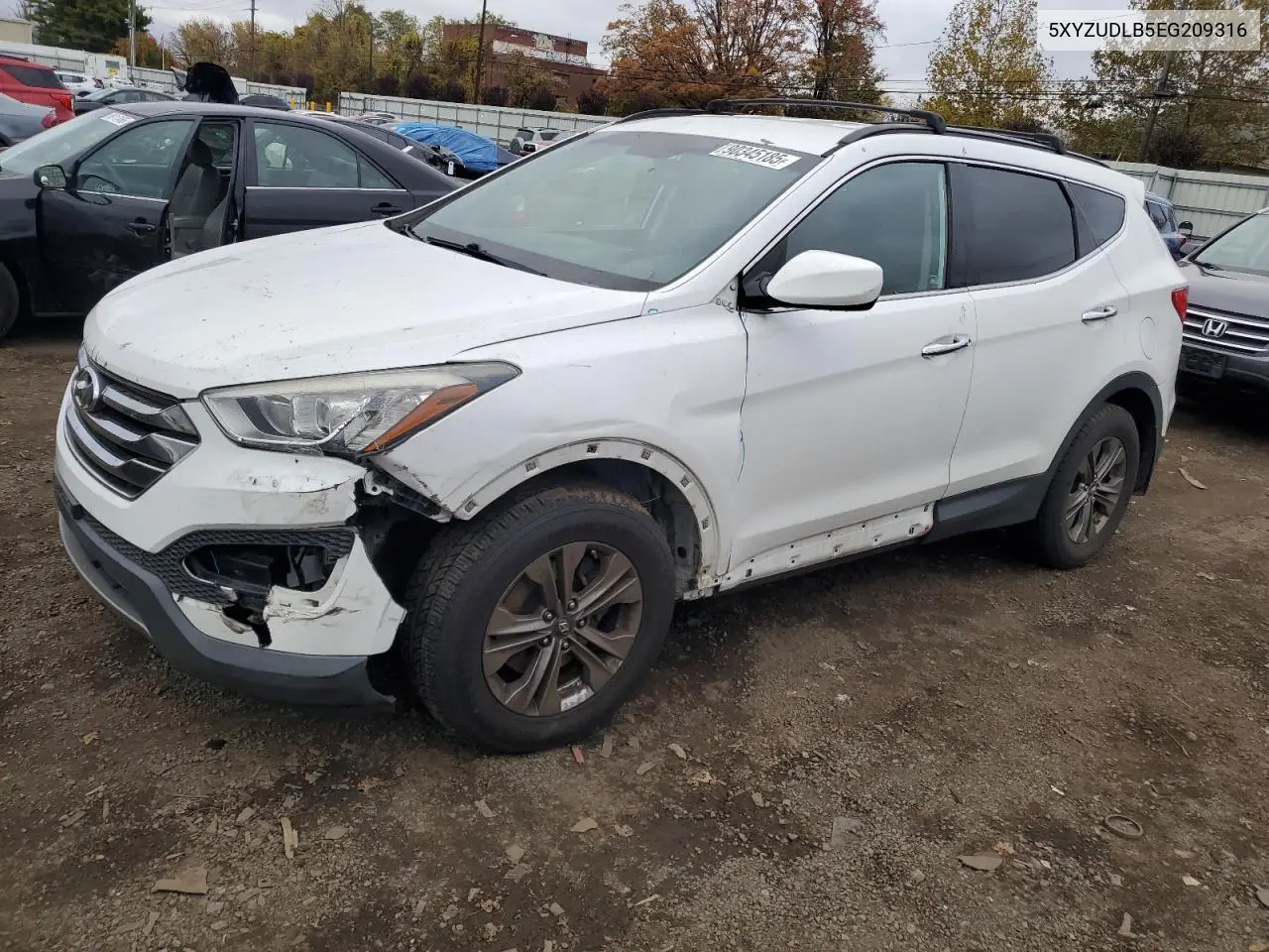 5XYZUDLB5EG209316 2014 Hyundai Santa Fe Sport