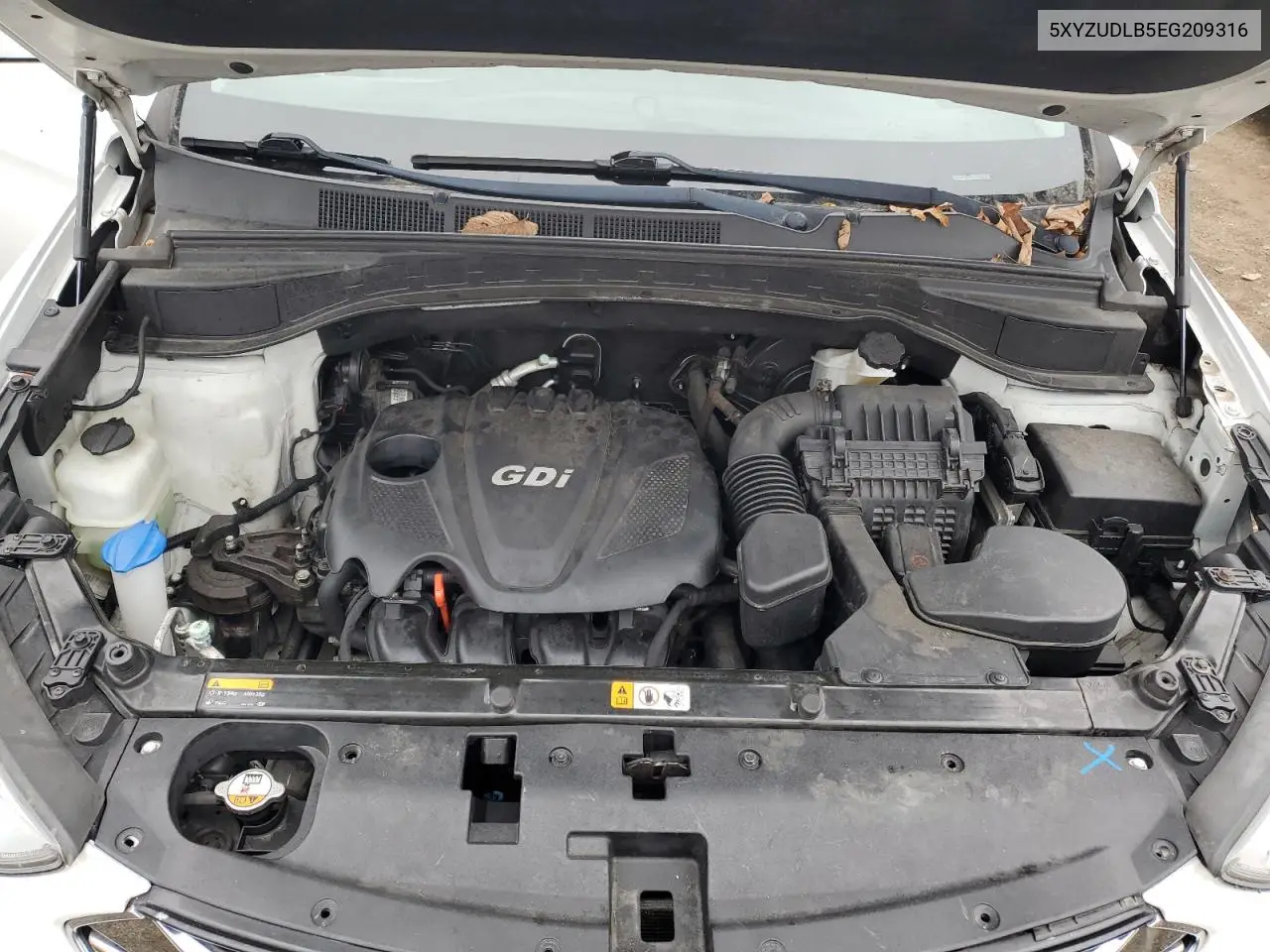 5XYZUDLB5EG209316 2014 Hyundai Santa Fe Sport
