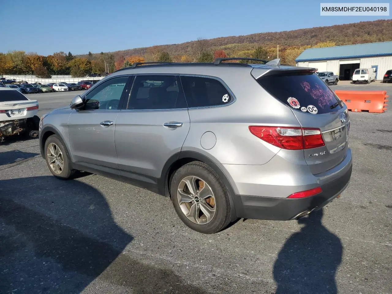 KM8SMDHF2EU040198 2014 Hyundai Santa Fe Gls
