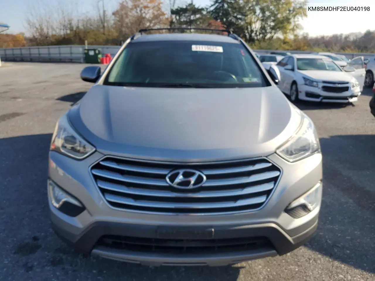 KM8SMDHF2EU040198 2014 Hyundai Santa Fe Gls