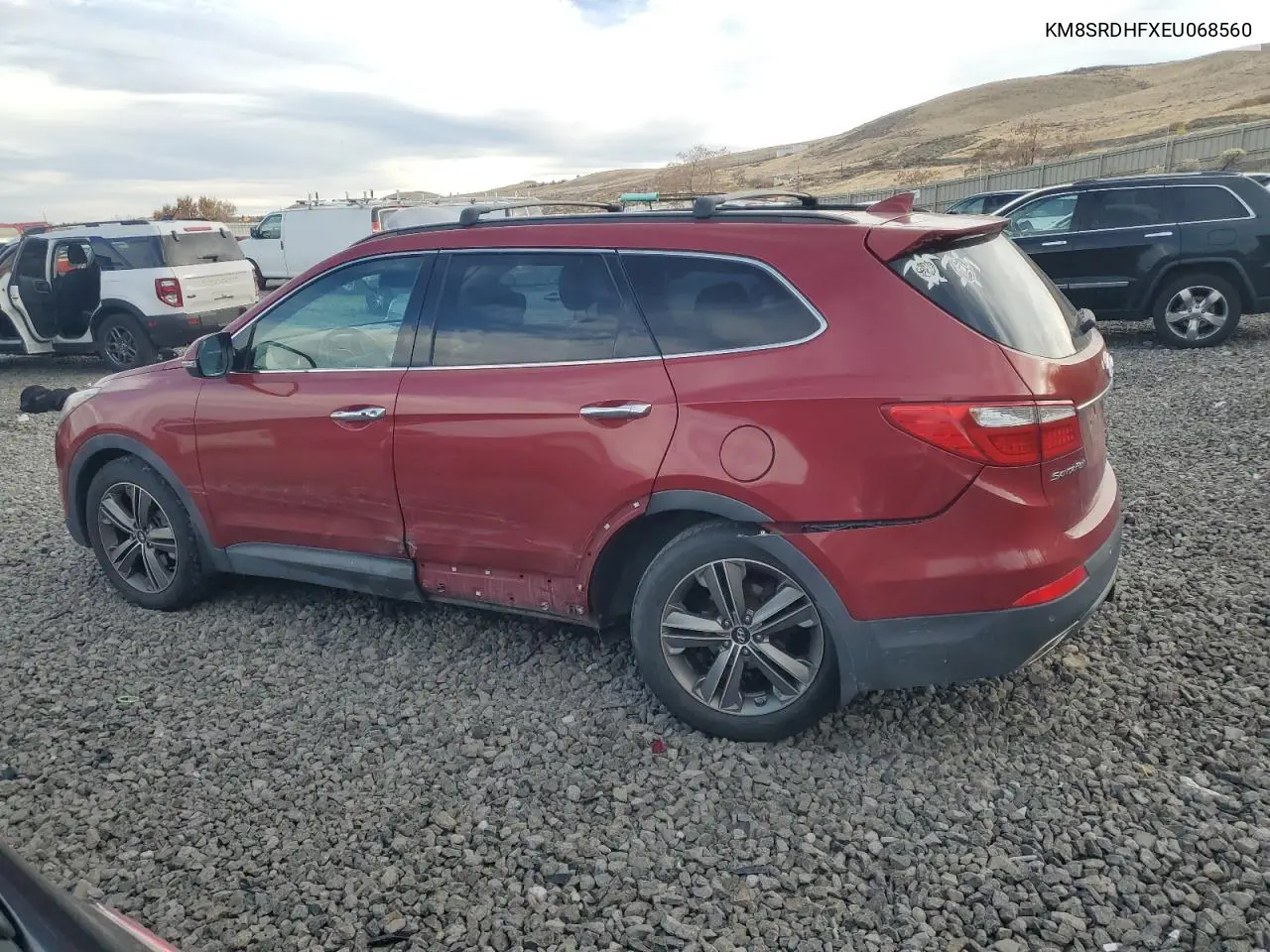 KM8SRDHFXEU068560 2014 Hyundai Santa Fe Gls