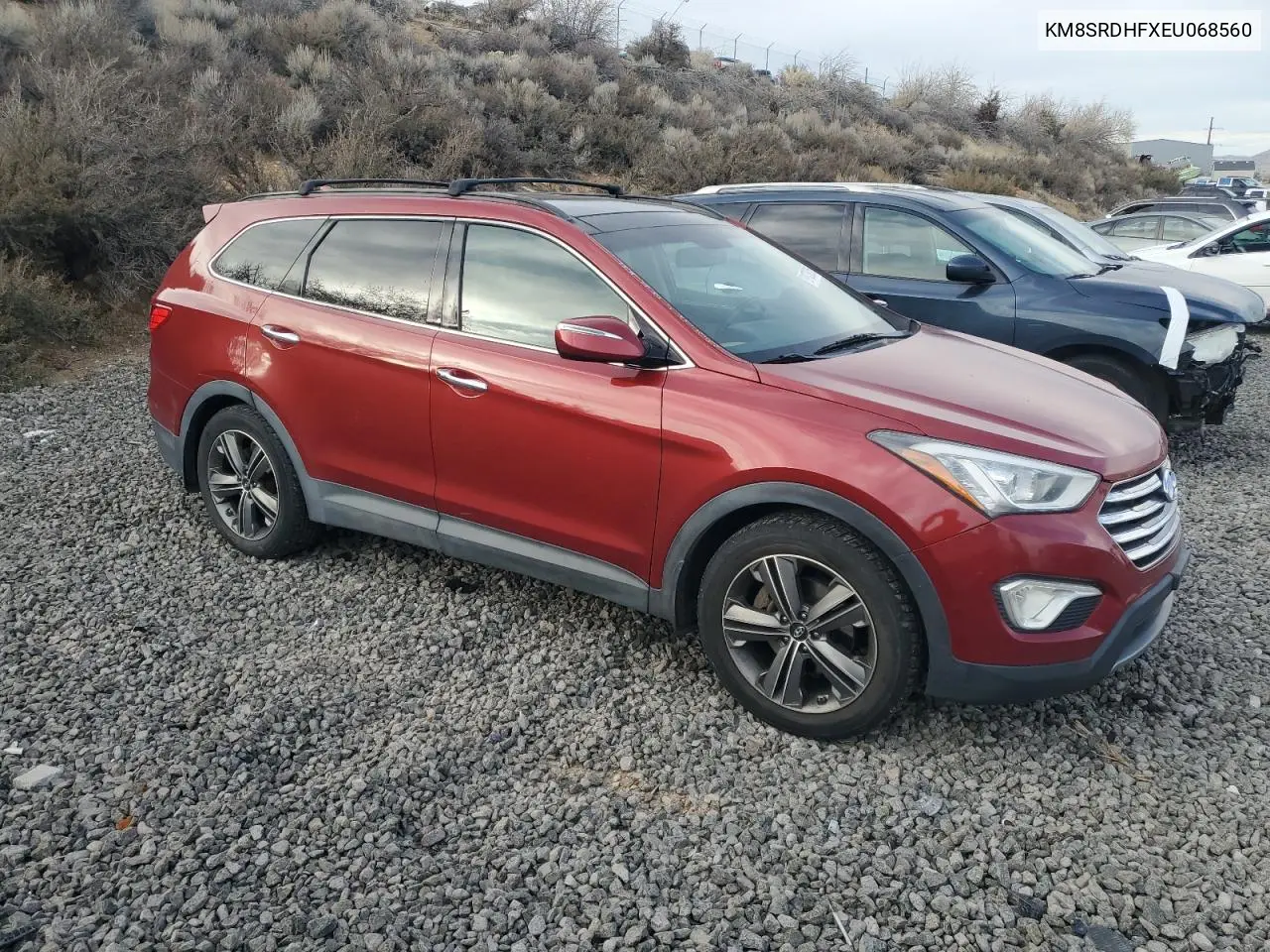 KM8SRDHFXEU068560 2014 Hyundai Santa Fe Gls