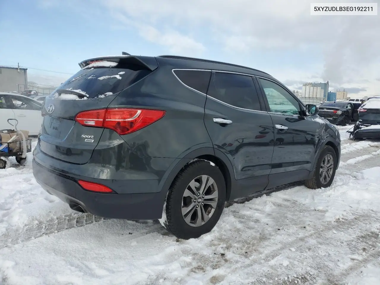 5XYZUDLB3EG192211 2014 Hyundai Santa Fe Sport