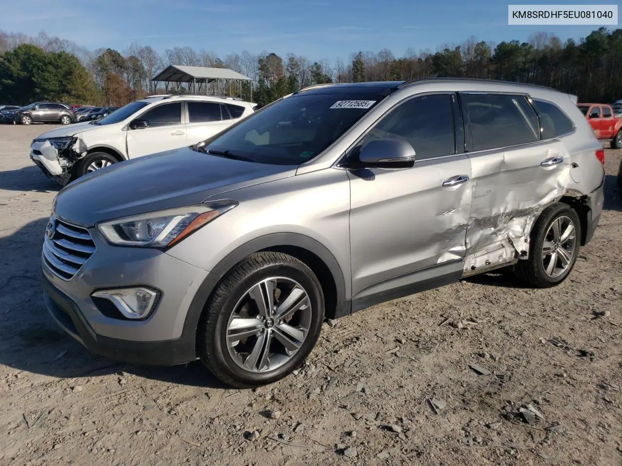 KM8SRDHF5EU081040 2014 Hyundai Santa Fe Gls