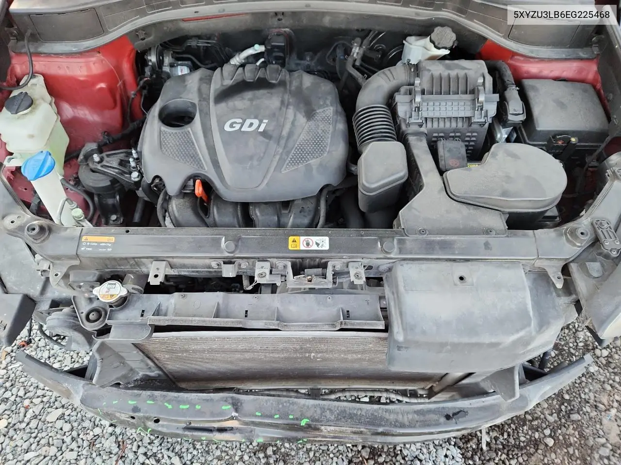5XYZU3LB6EG225468 2014 Hyundai Santa Fe Sport