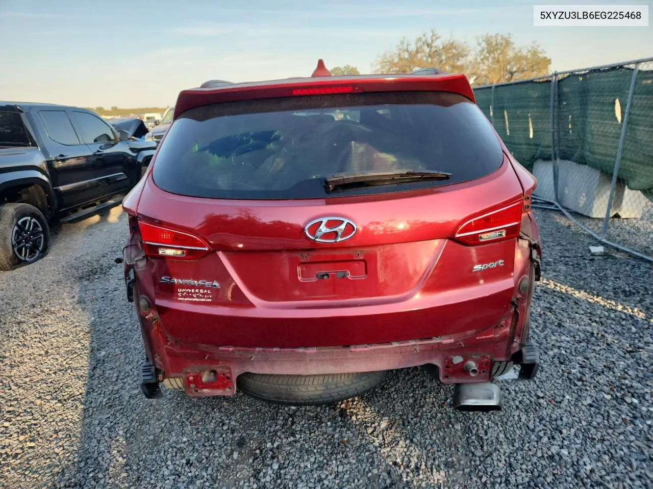 5XYZU3LB6EG225468 2014 Hyundai Santa Fe Sport