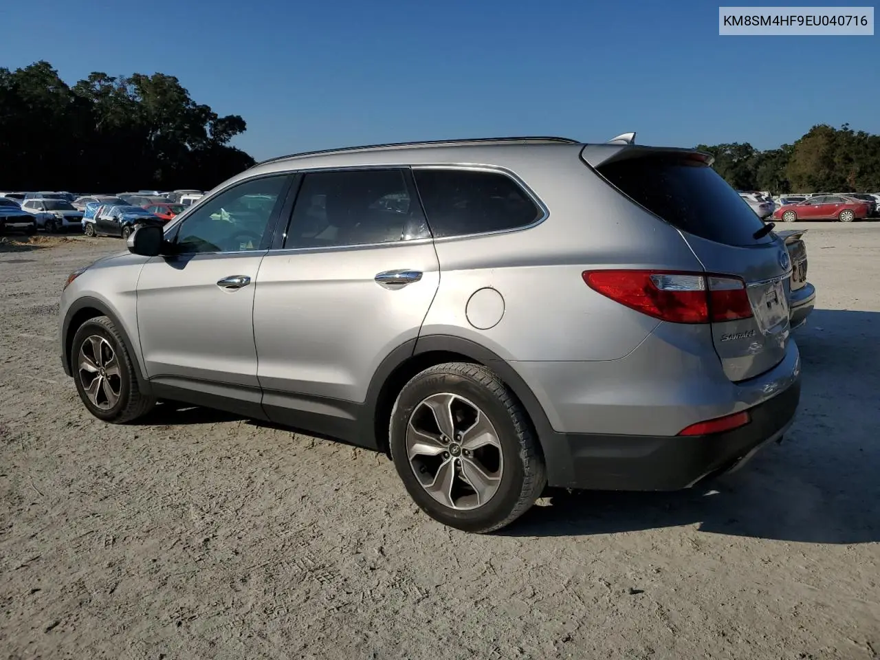 KM8SM4HF9EU040716 2014 Hyundai Santa Fe Gls
