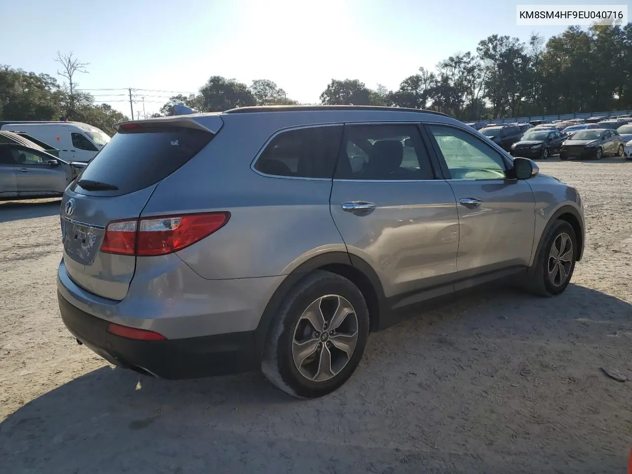 KM8SM4HF9EU040716 2014 Hyundai Santa Fe Gls