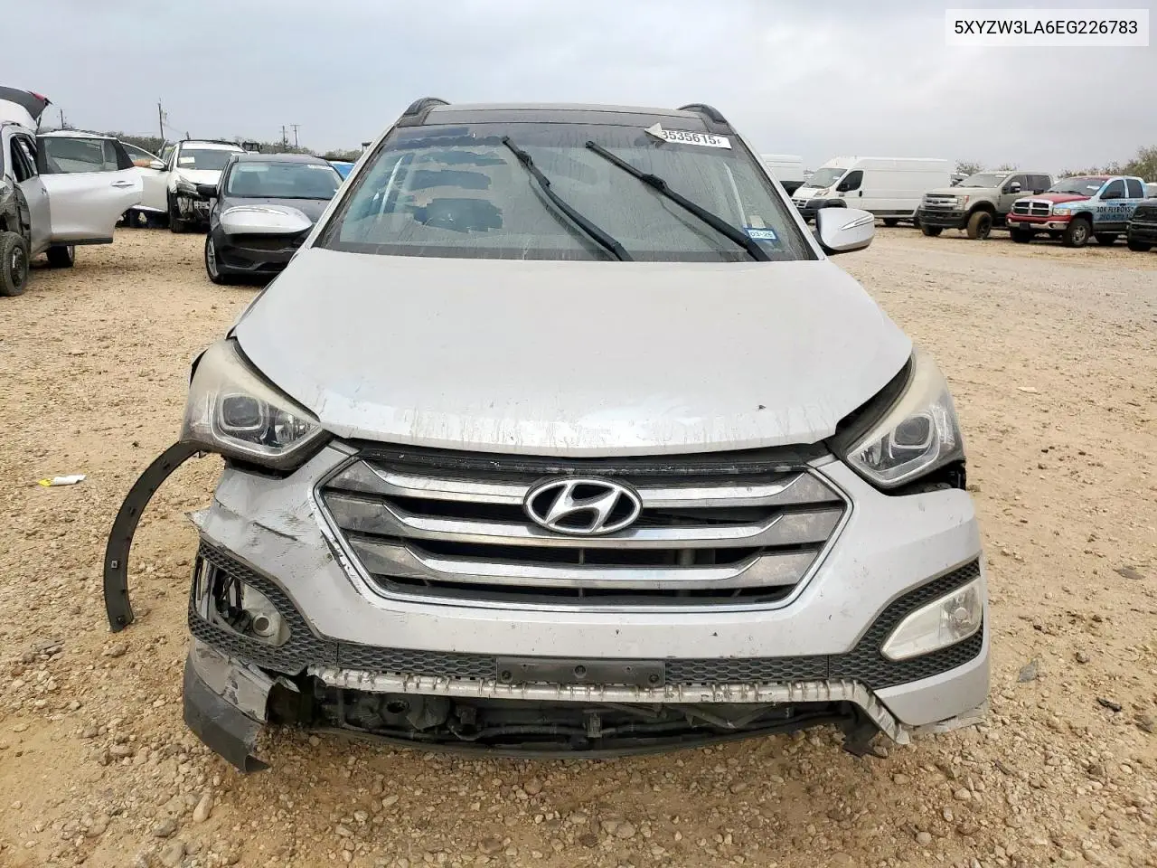 5XYZW3LA6EG226783 2014 Hyundai Santa Fe Sport