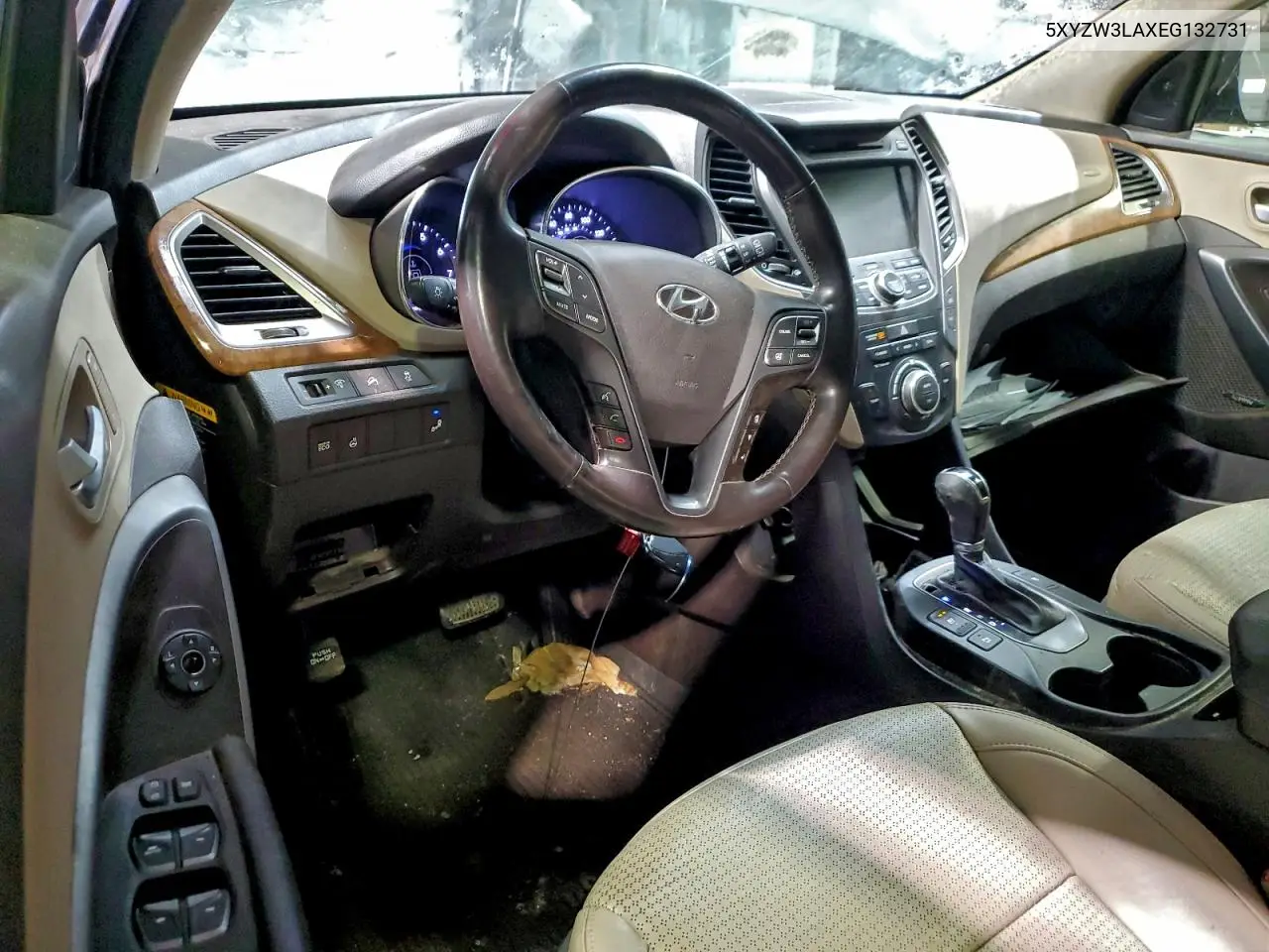 5XYZW3LAXEG132731 2014 Hyundai Santa Fe Sport