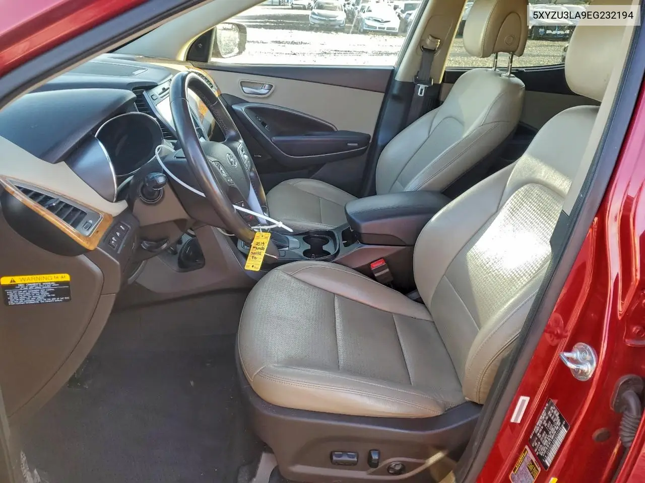 5XYZU3LA9EG232194 2014 Hyundai Santa Fe Sport