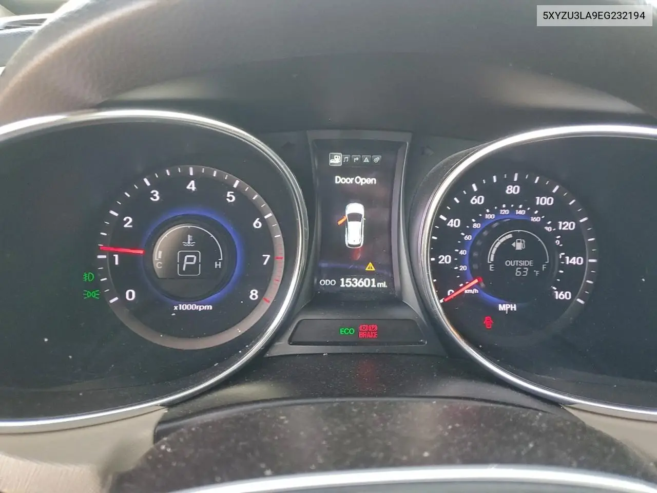 5XYZU3LA9EG232194 2014 Hyundai Santa Fe Sport