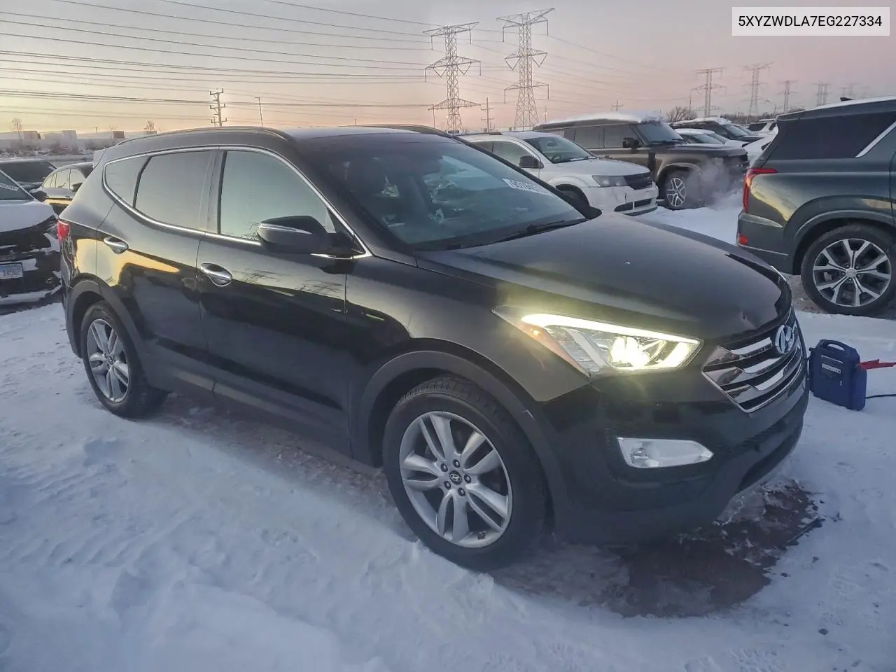 5XYZWDLA7EG227334 2014 Hyundai Santa Fe Sport