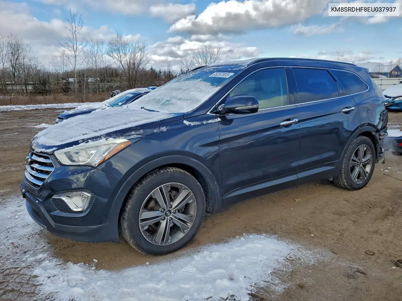 KM8SRDHF8EU037937 2014 Hyundai Santa Fe Gls