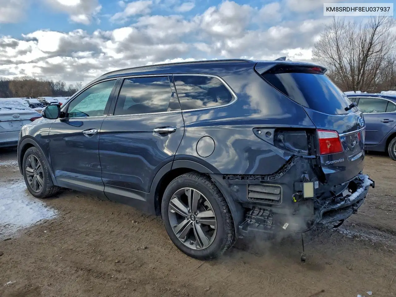 KM8SRDHF8EU037937 2014 Hyundai Santa Fe Gls