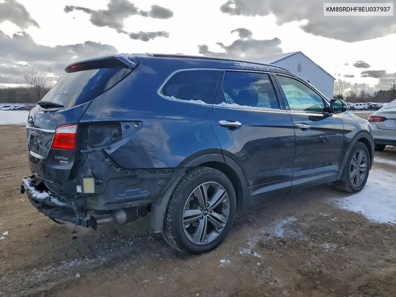 KM8SRDHF8EU037937 2014 Hyundai Santa Fe Gls