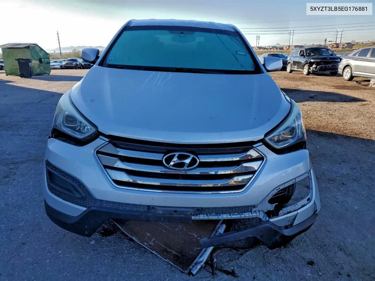 5XYZT3LB5EG176881 2014 Hyundai Santa Fe Sport